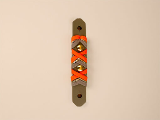 Halsband Crossline   Neon Koralle – Bild 3