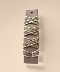 Halsband Crossline  Chocolate / Gold