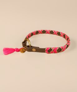 Schmuckhalsband / Markenbändchen Neon Pink