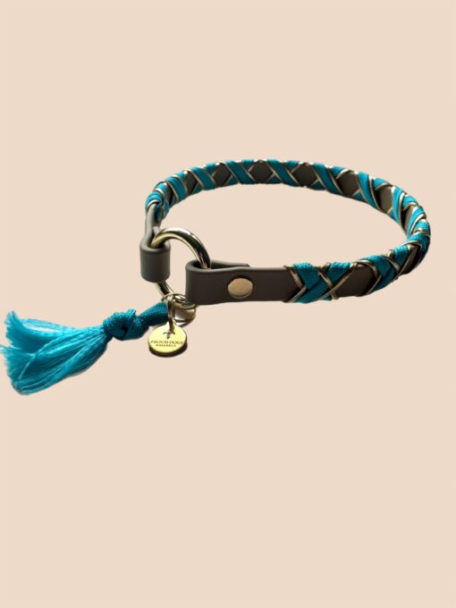 Schmuckhalsband / Markenbändchen  Türkis