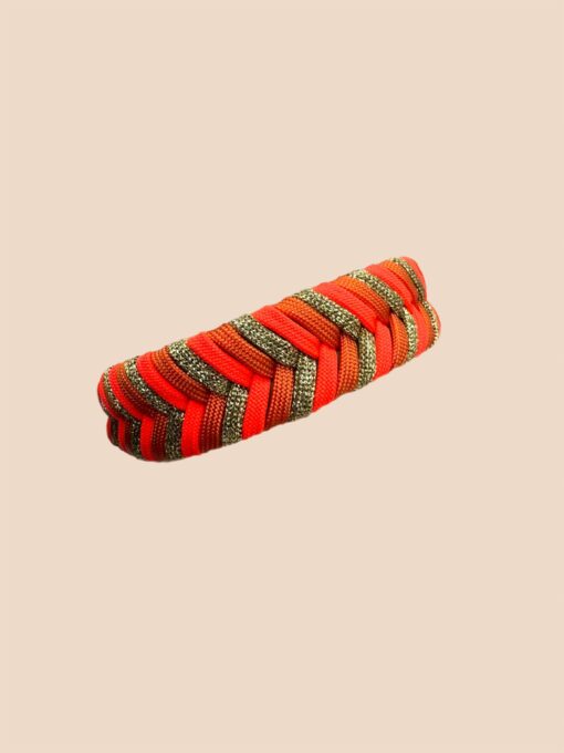 Halsband V - Line  Neon Orange – Bild 2