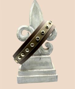Halsband  Luxline Dark Taupe / Beige