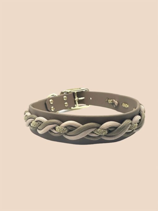 Halsband  Braidedline - Swing Chocolate