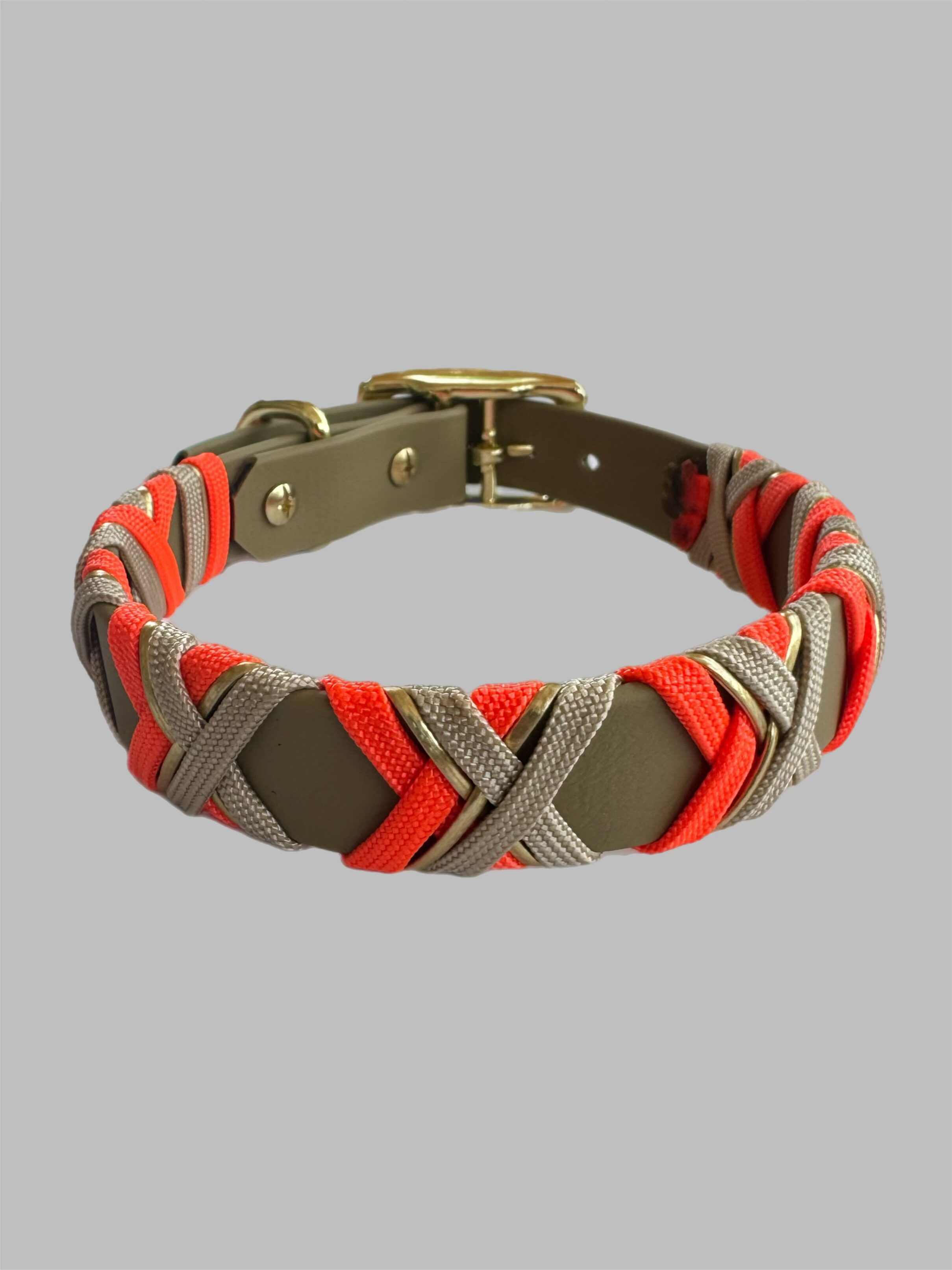 Halsband Crossline   Neon Orange – Bild 2