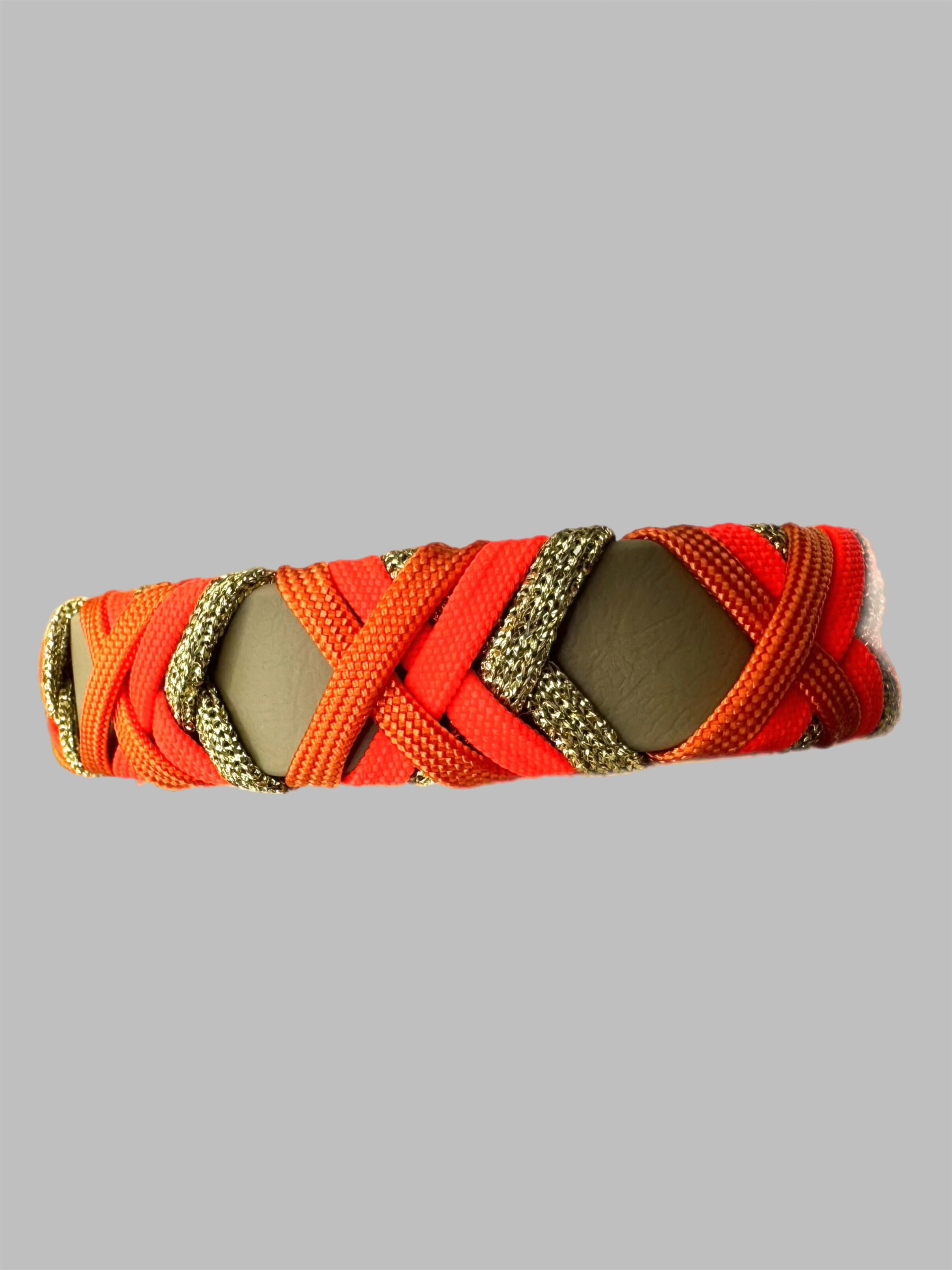 Halsband Crossline Neon Orange – Bild 2
