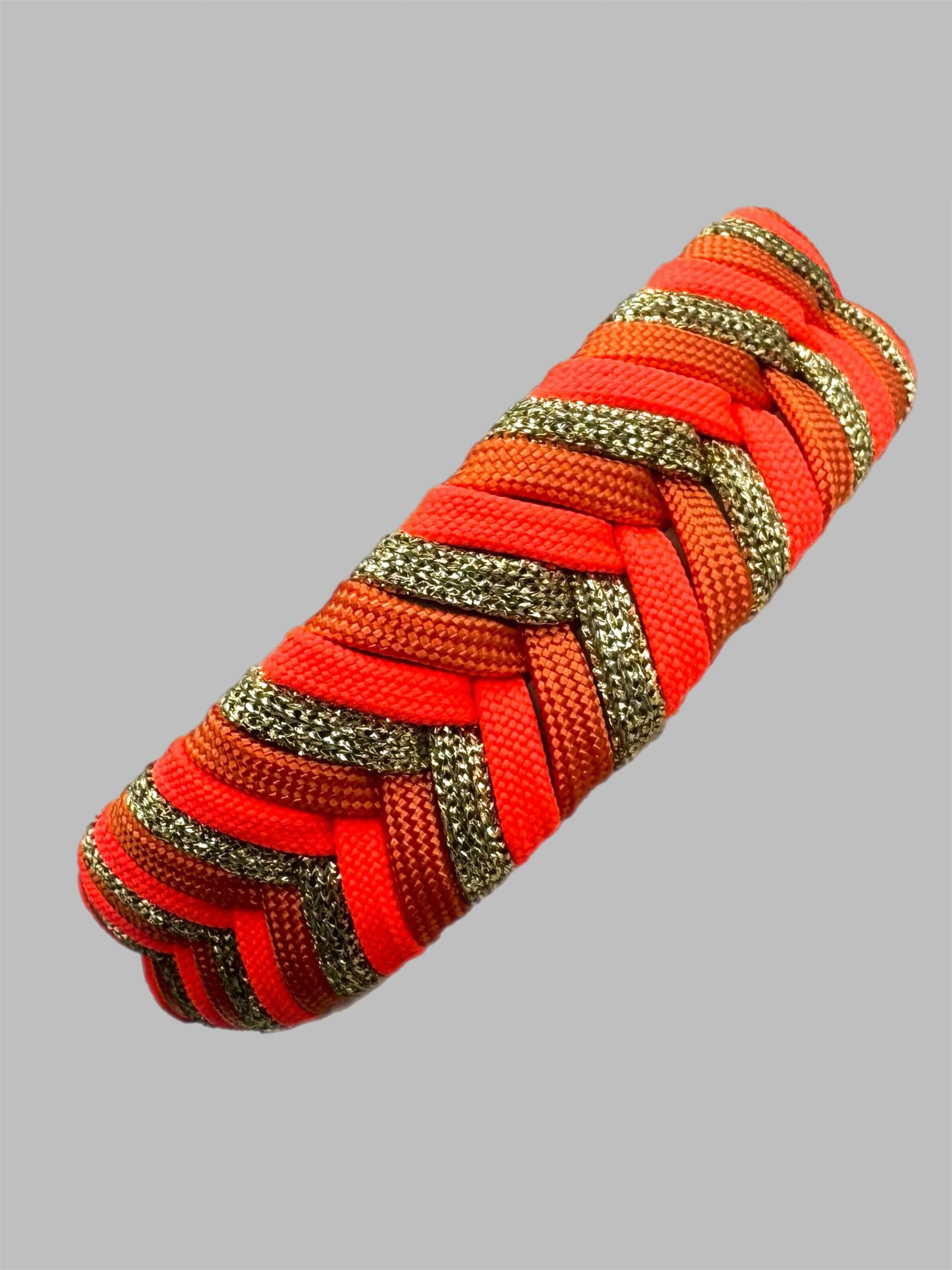 Halsband V - Line Neon Orange