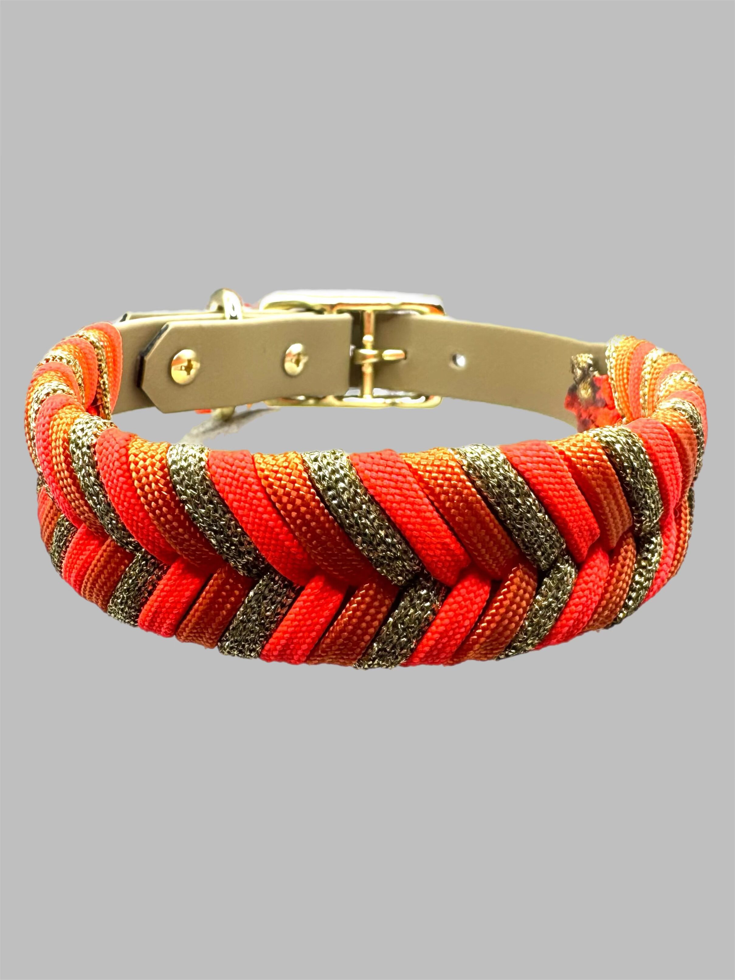 Halsband V - Line Neon Orange – Bild 2