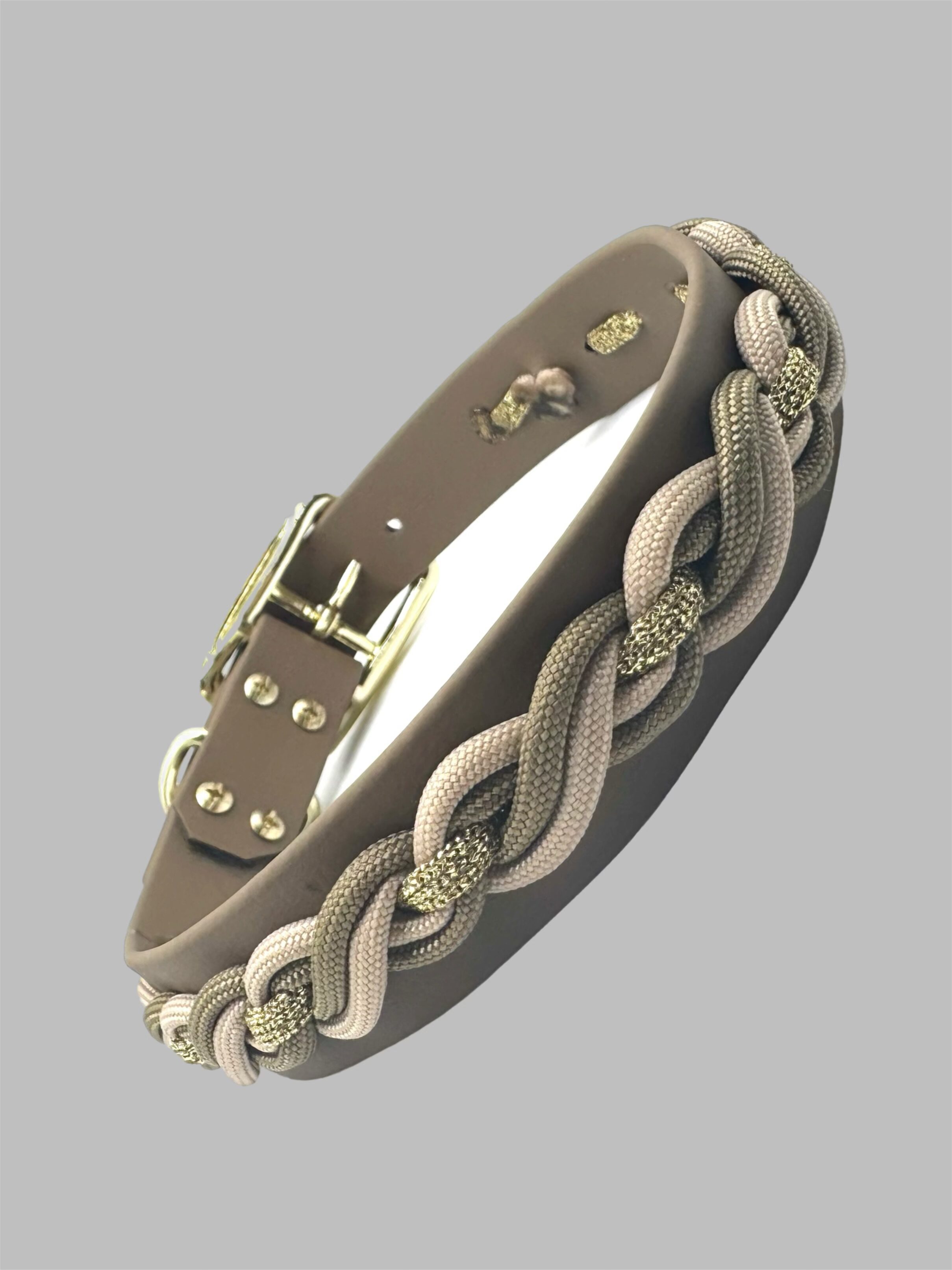 Halsband  Braidedline - Swing Chocolate