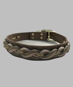 Alternative view of Halsband  Braidedline - Swing Chocolate