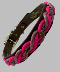 Alternative view of Halsband  Braidedline - Swing   Neon Pink