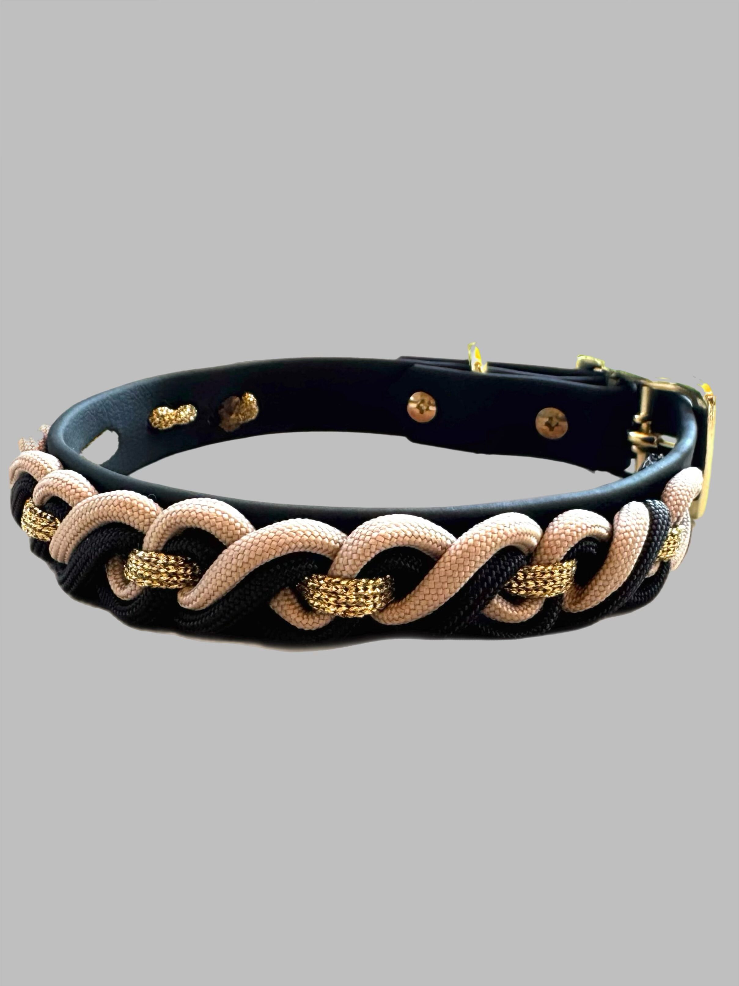 Halsband  Braidedline - Swing   Schwarz – Bild 2