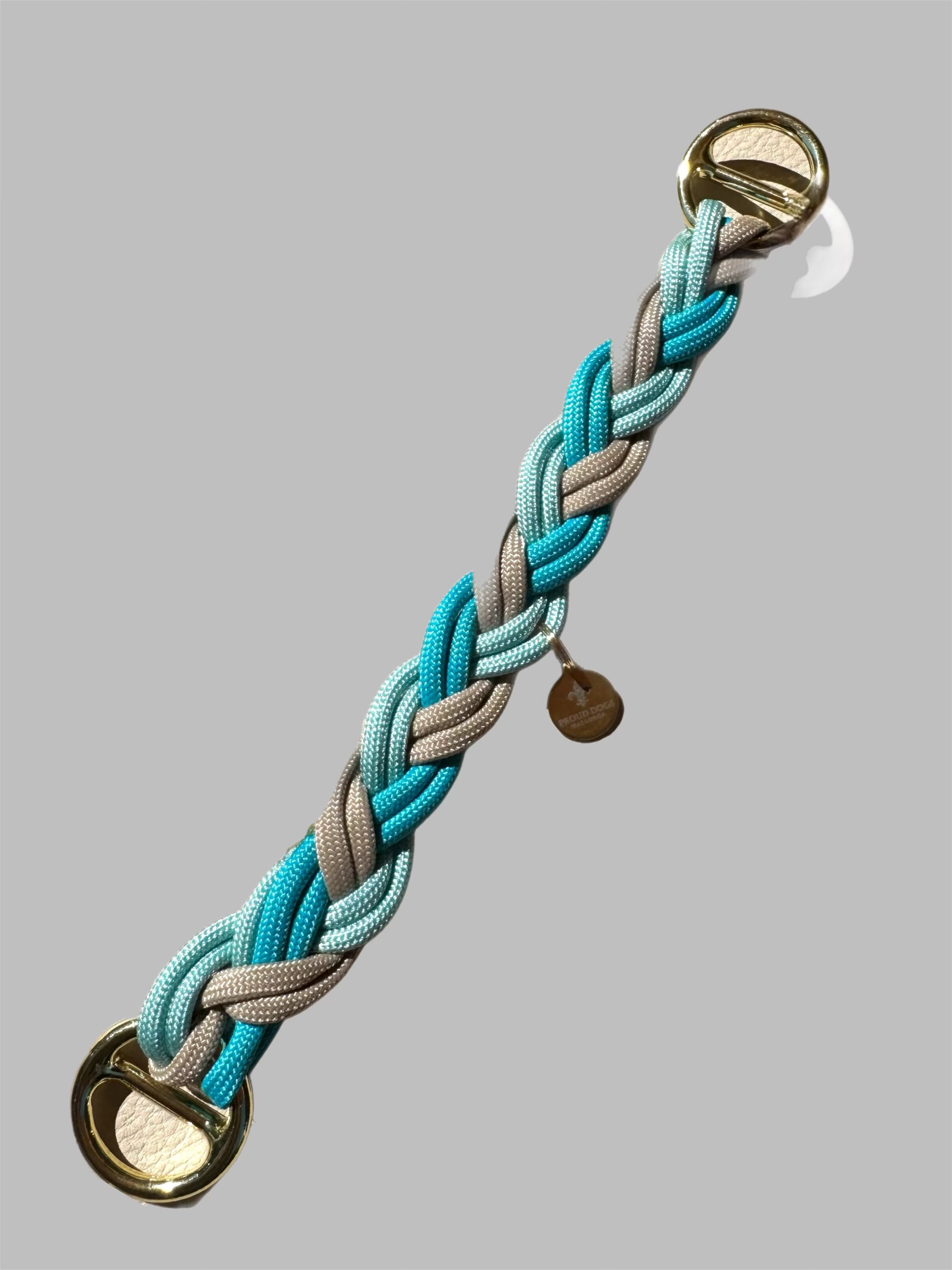 BraidedLine Zusatzstrang geflochten  Neon Türkis