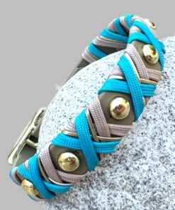 Alternative view of Halsband Crossline      Neon Türkis