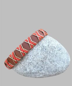 Halsband Crossline Summer Orange/Gold