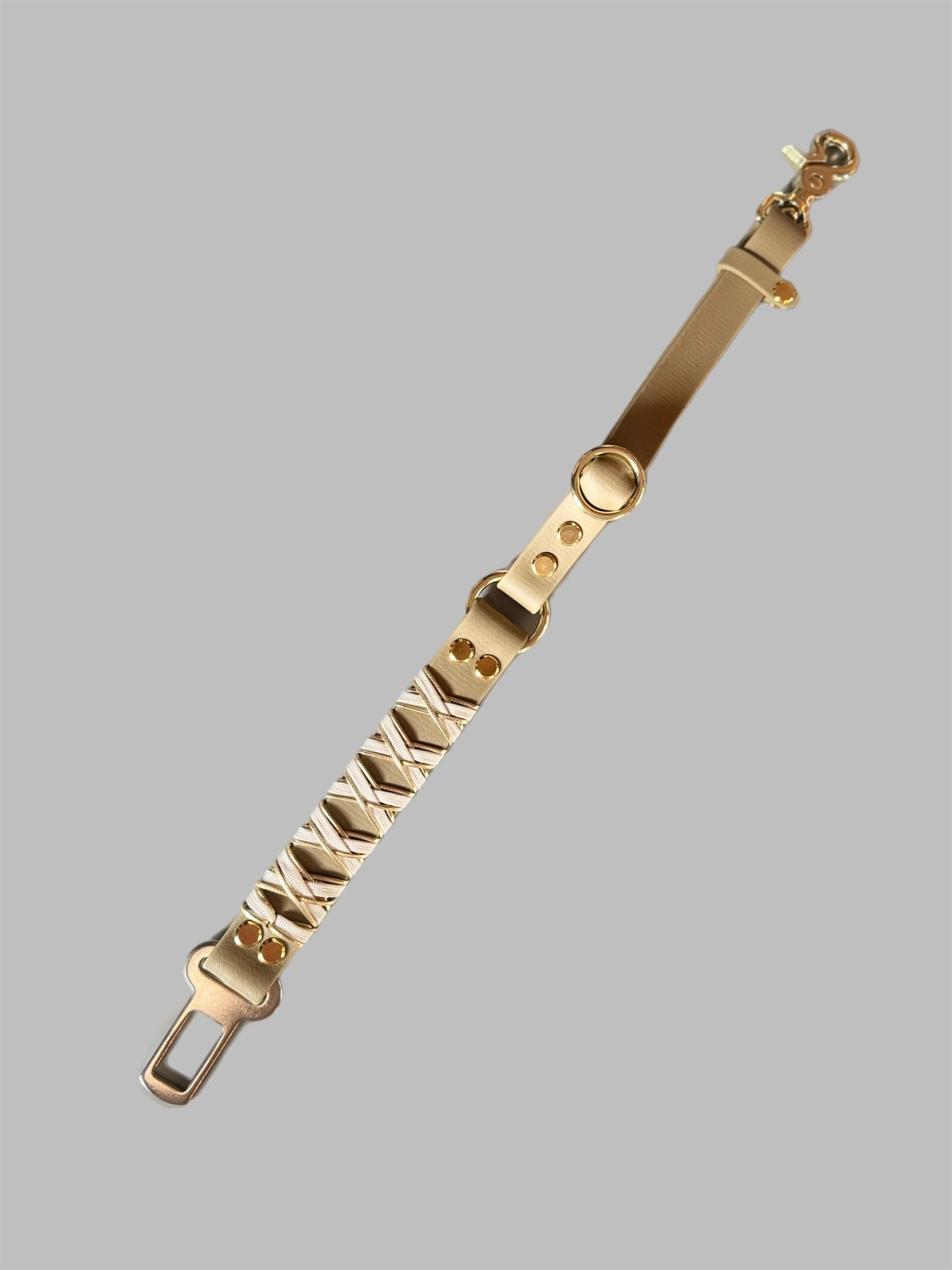 Anschnallgurt für Hunde beige