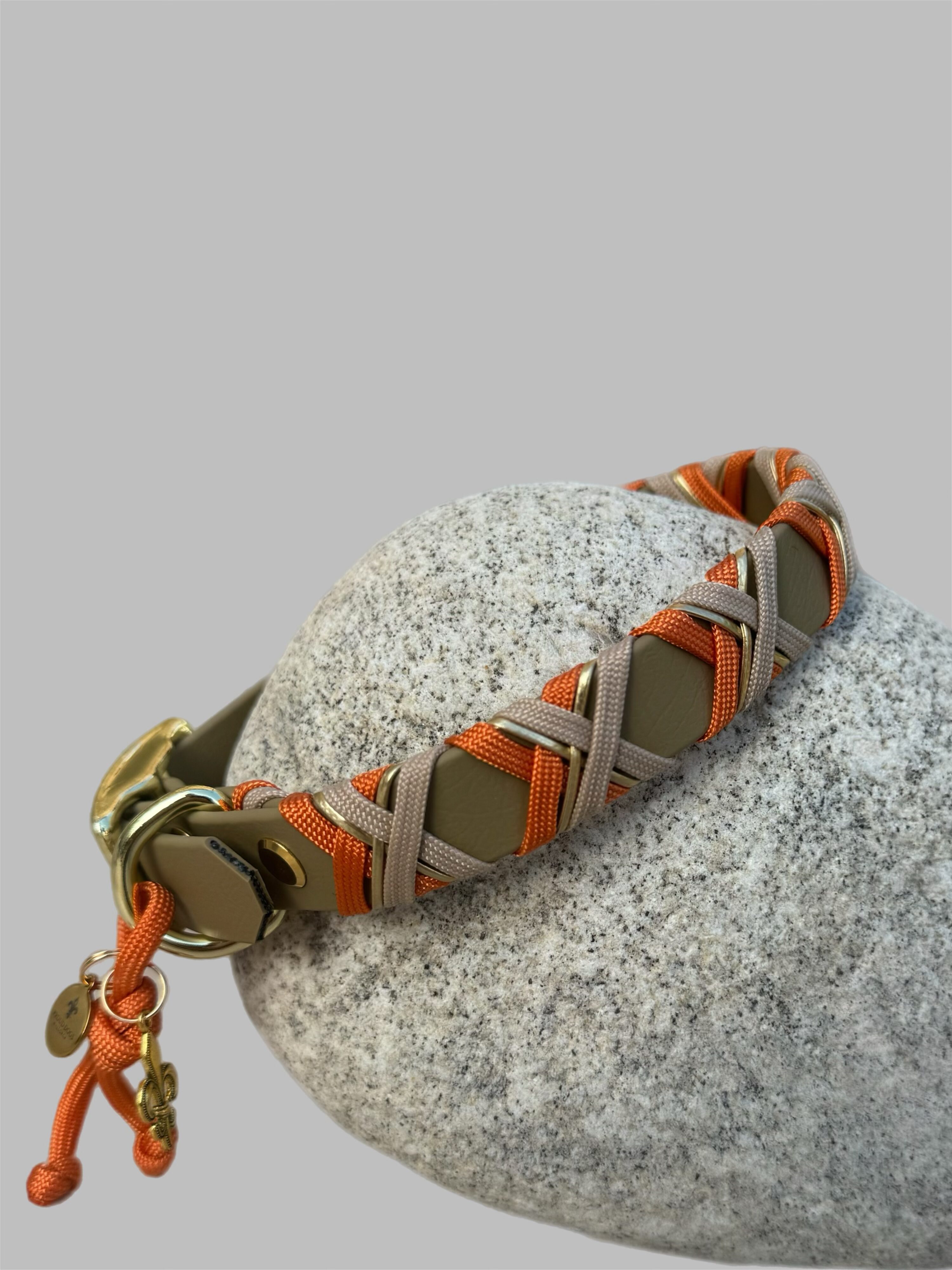 Halsband Crossline   Multivitamin-Orange – Bild 2