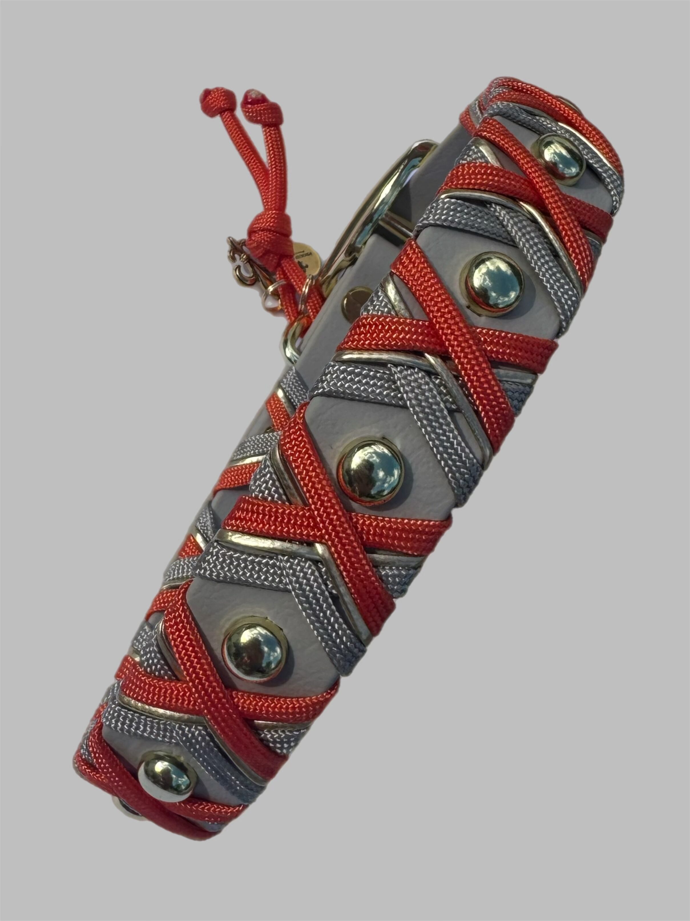 Halsband Crossline Summerorange