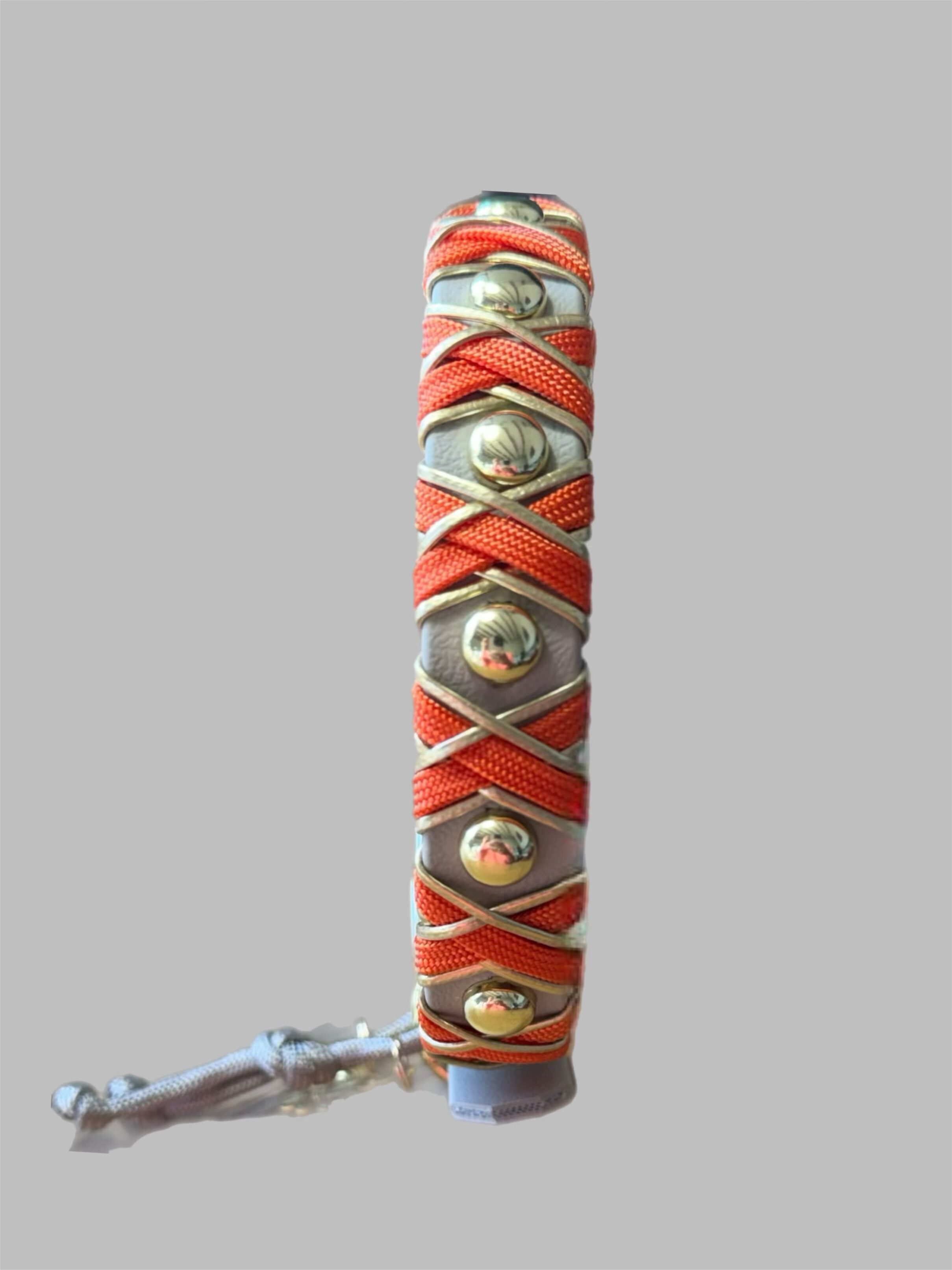 Halsband Crossline Summer Orange/Gold – Bild 2