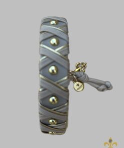 Alternative view of Halsband Crossline  Champagner / Gold